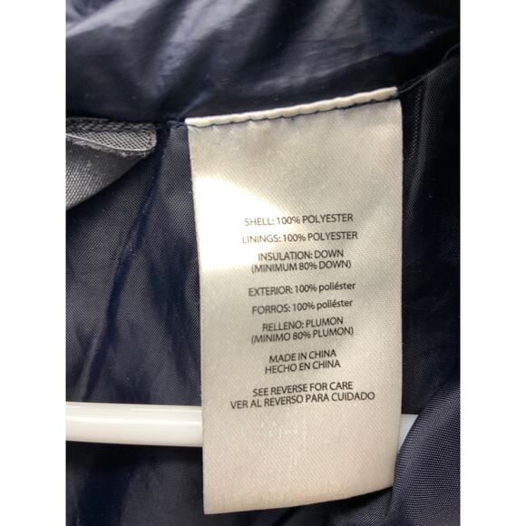 Eddie Bauer Blue 650 Packable Down Jacket Size M - Picture 3 of 7